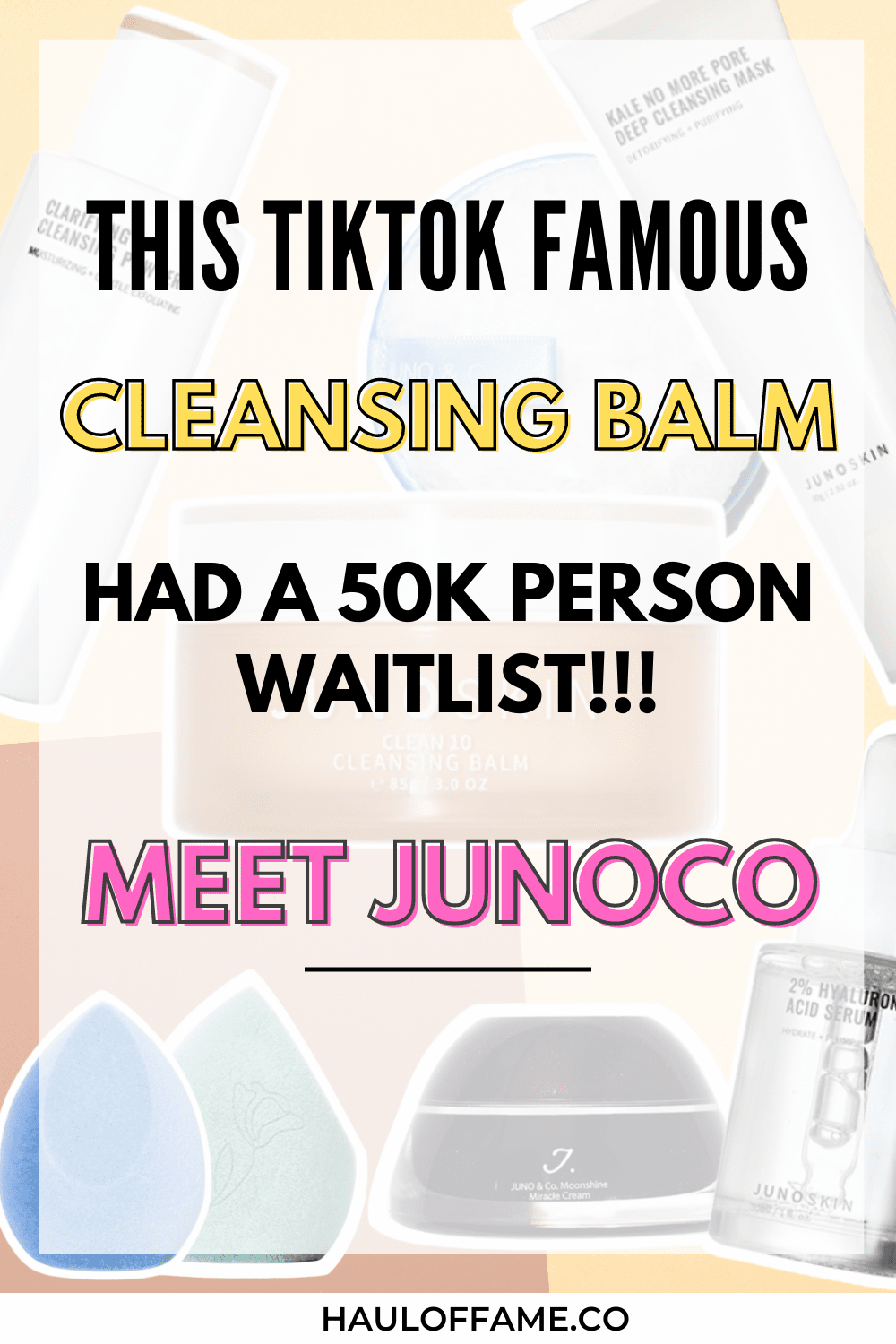JUNOCO Meet The Viral JUNO CO Cleansing Balm (+ More Hero Products