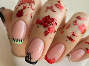 spooky nails for halloween