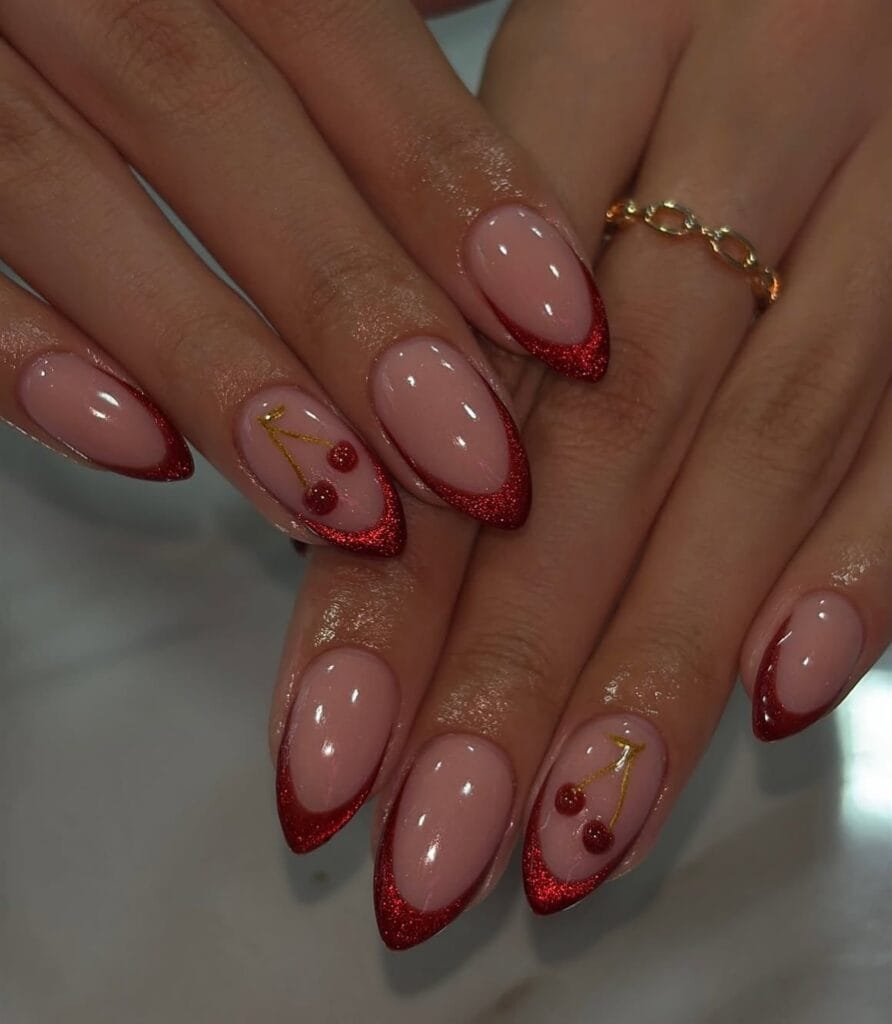 Cherry Nails 20