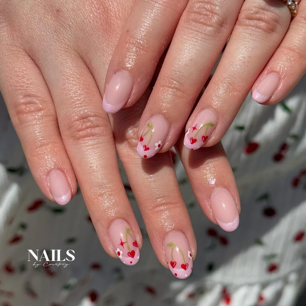 Cherry Nails 23