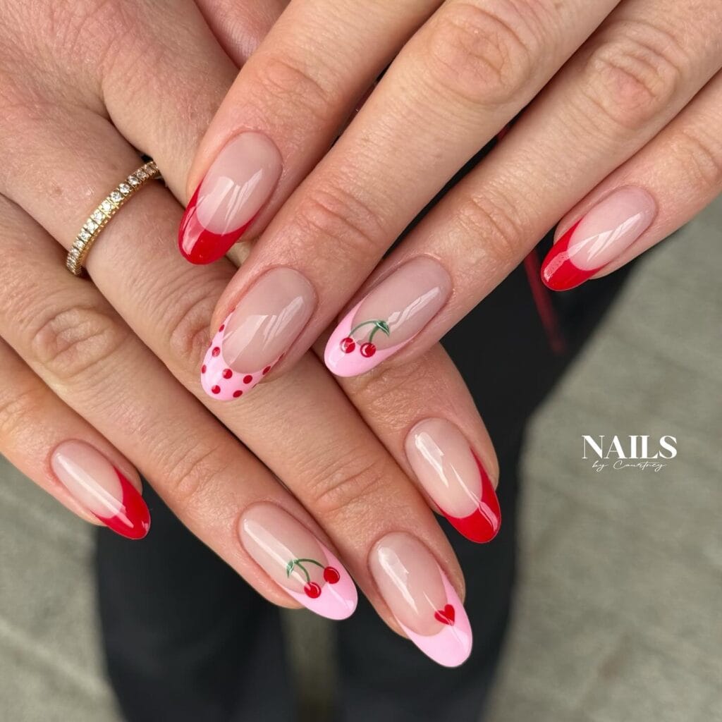 Cherry Nails 25