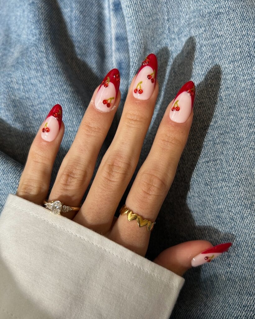 Cherry Nails 4
